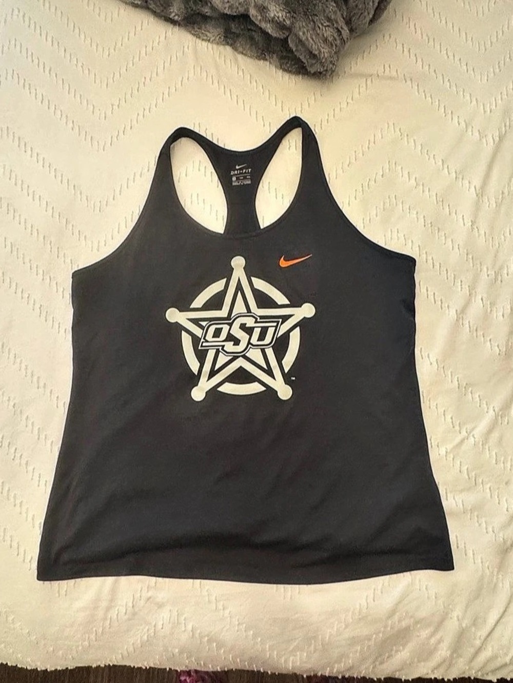 Nike Dri-FIT Racerback Tank in Black Size XXL